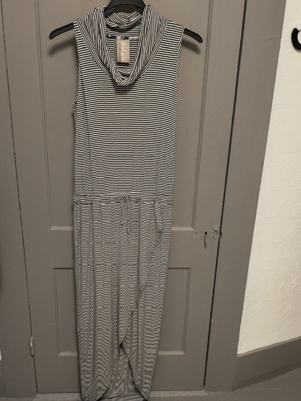 Anthropologie (dolan Left Coast Collection) Striped Cowl-Neck Maxi Dress